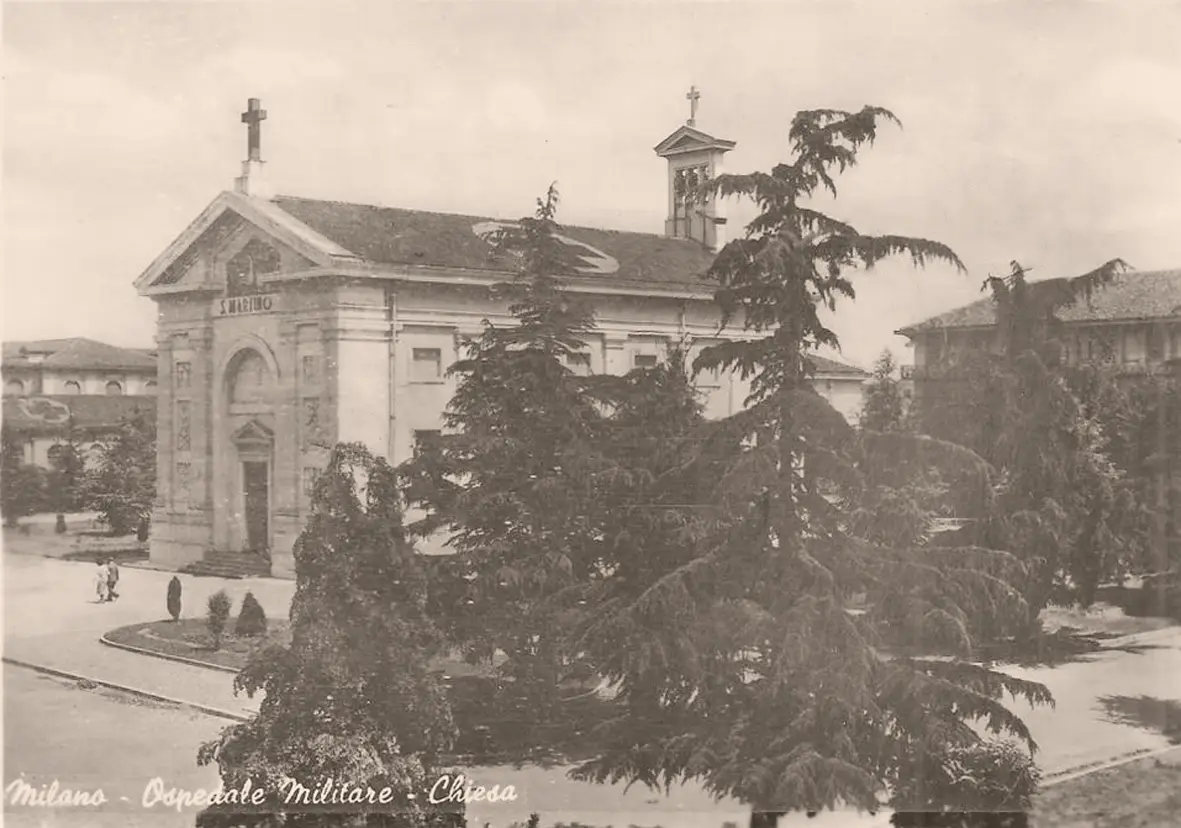 Chiesa di San Martino, ospedale militare, anni Cinquanta